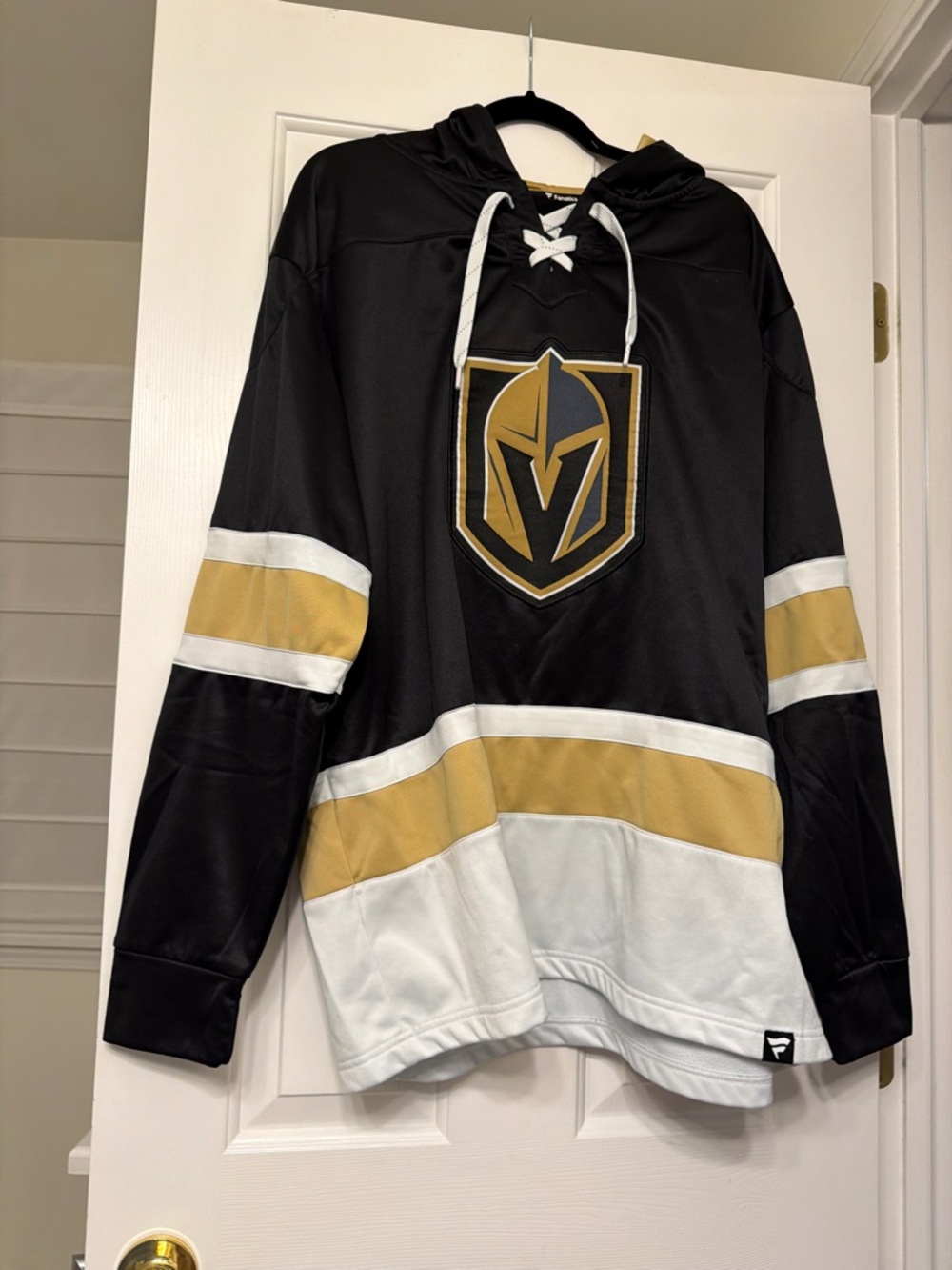 Fanatics Black and Gold NHL Pullover Hoodie
